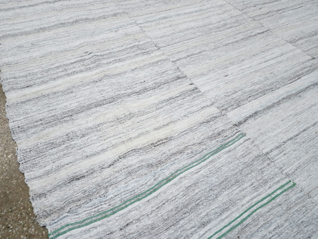 Vintage Turkish Flatweave Kilim, No.30760 - Staging