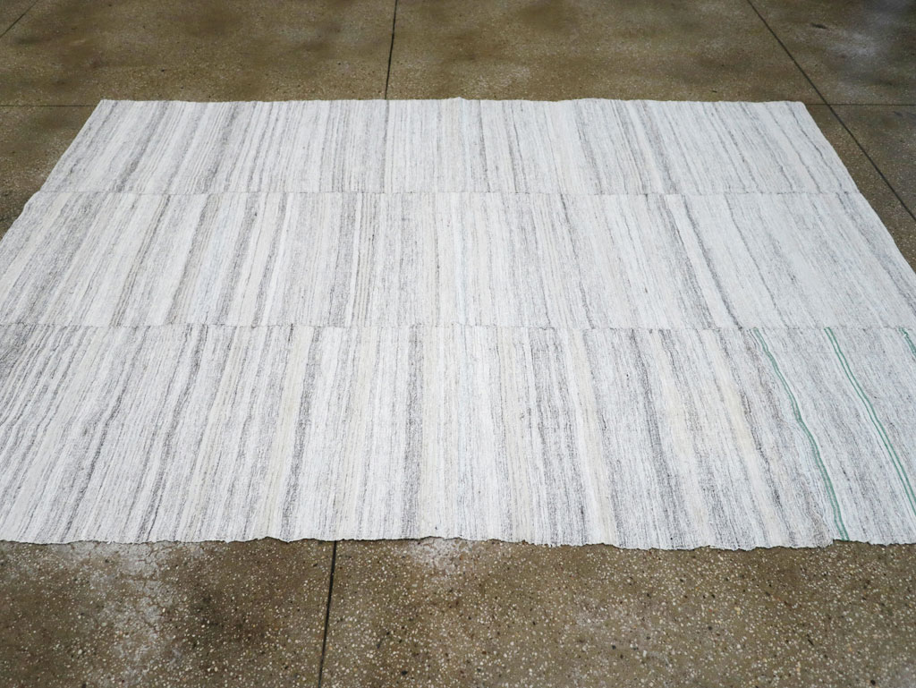 Vintage Turkish Flatweave Kilim, No.30760 - Staging