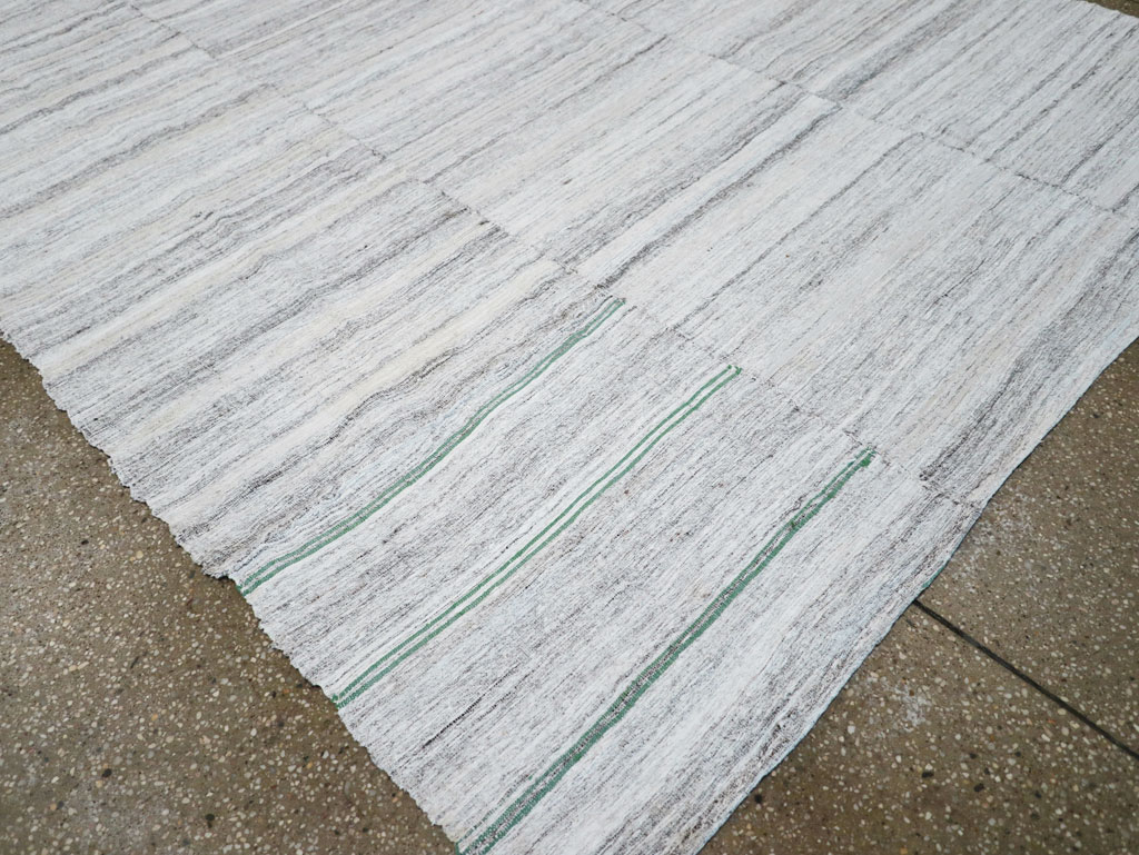 Vintage Turkish Flatweave Kilim, No.30760 - Staging