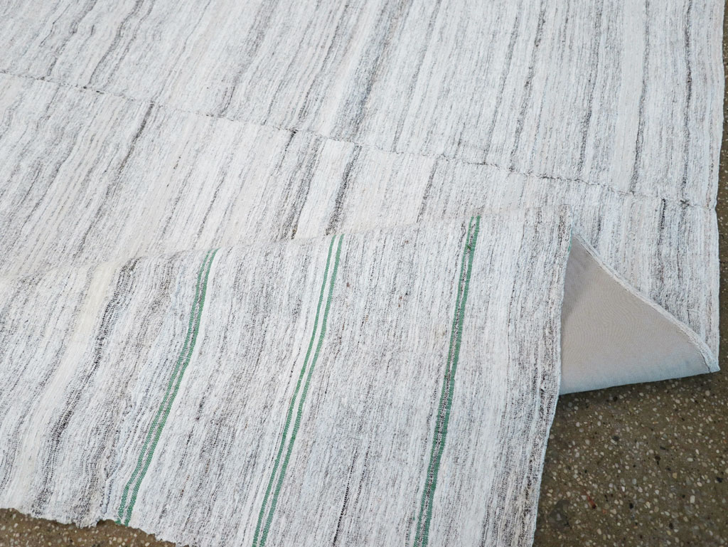 Vintage Turkish Flatweave Kilim, No.30760 - Staging