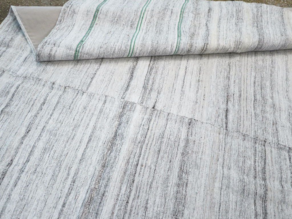 Vintage Turkish Flatweave Kilim, No.30760 - Staging