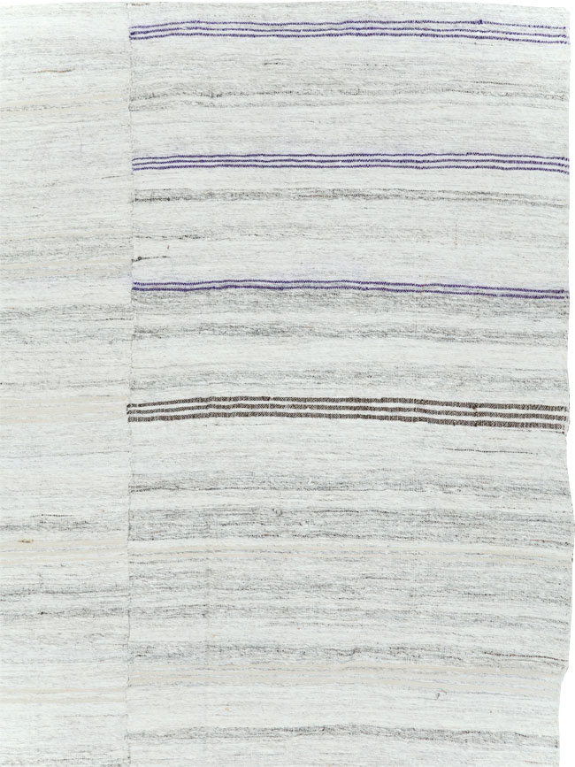 Vintage Turkish Flatweave Kilim, No.30761 - Staging