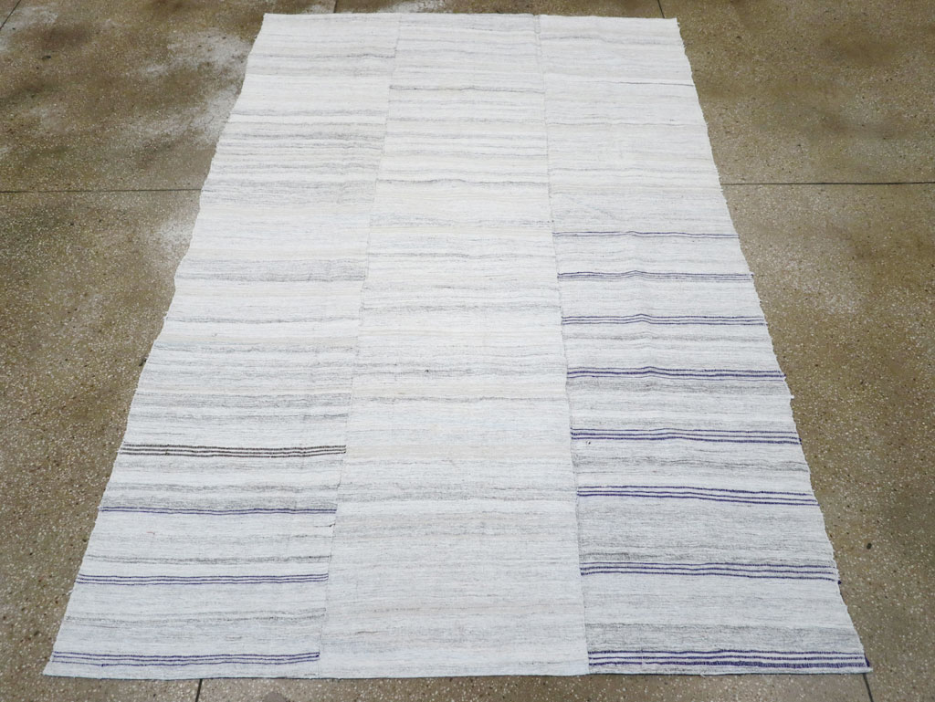 Vintage Turkish Flatweave Kilim, No.30761 - Staging