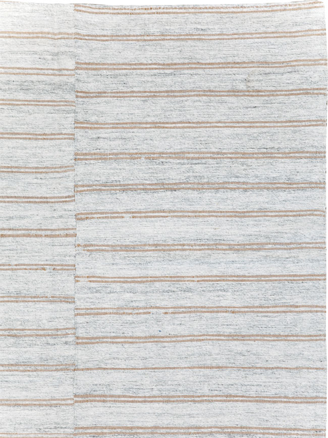 Vintage Turkish Flatweave Kilim, No.30762 - Staging