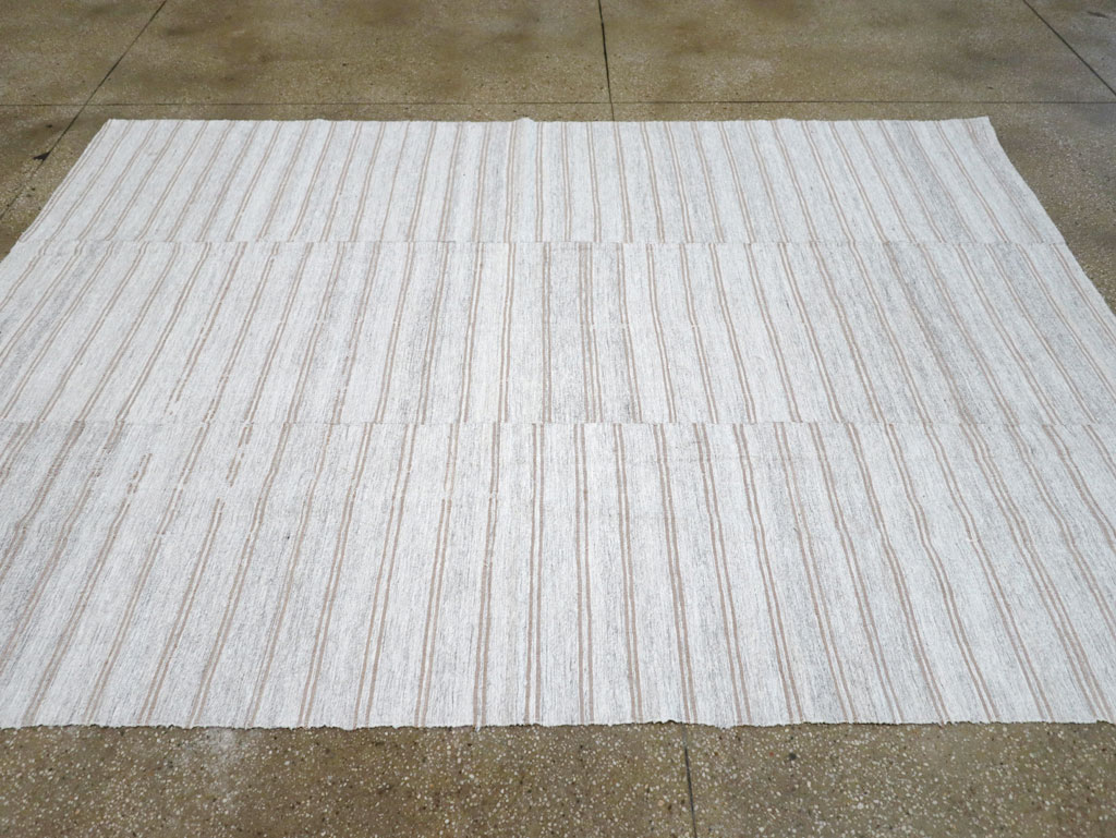 Vintage Turkish Flatweave Kilim, No.30762 - Staging