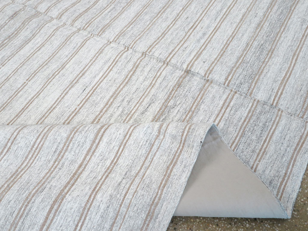 Vintage Turkish Flatweave Kilim, No.30762 - Staging