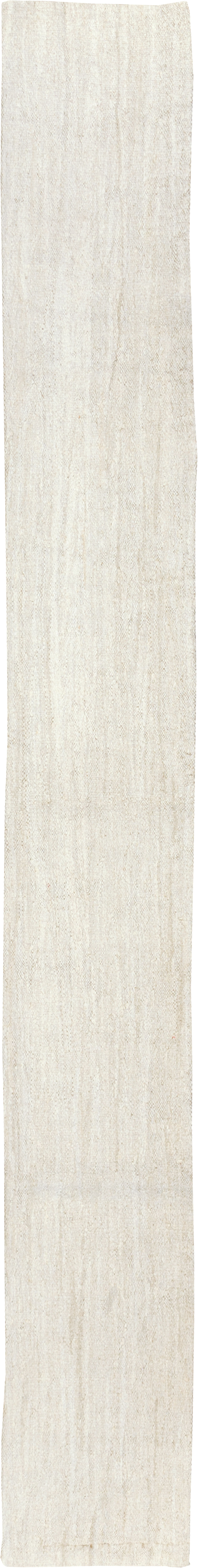 Vintage Turkish Hemp Flatweave Kilim Runner, No.30768 - Staging