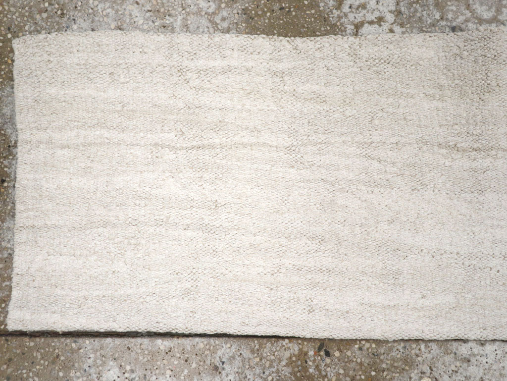 Vintage Turkish Hemp Flatweave Kilim Runner, No.30768 - Staging