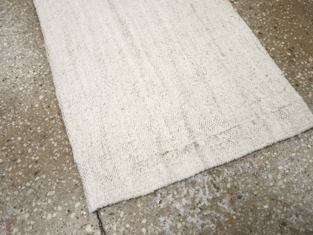 Vintage Turkish Hemp Flatweave Kilim Runner, No.30768 - Staging