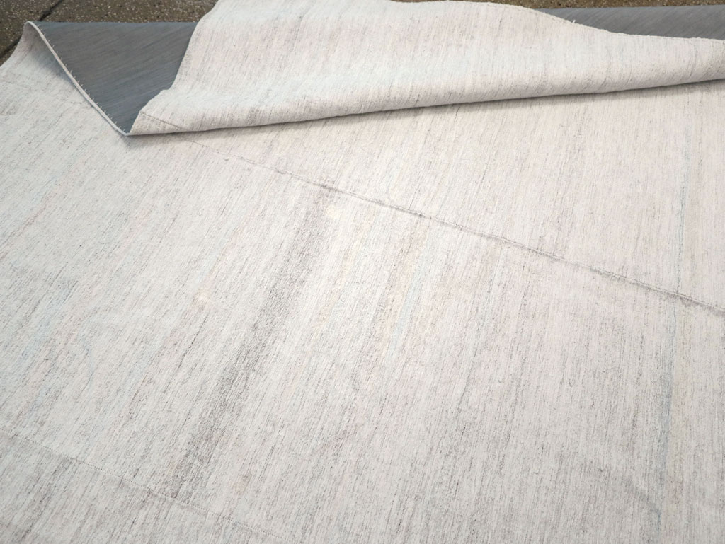 Vintage Turkish Flatweave Kilim Room Size Carpet, No.30774 - Staging