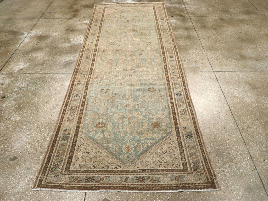 Vintage Persian Malayer Rug, No.30779 - Staging
