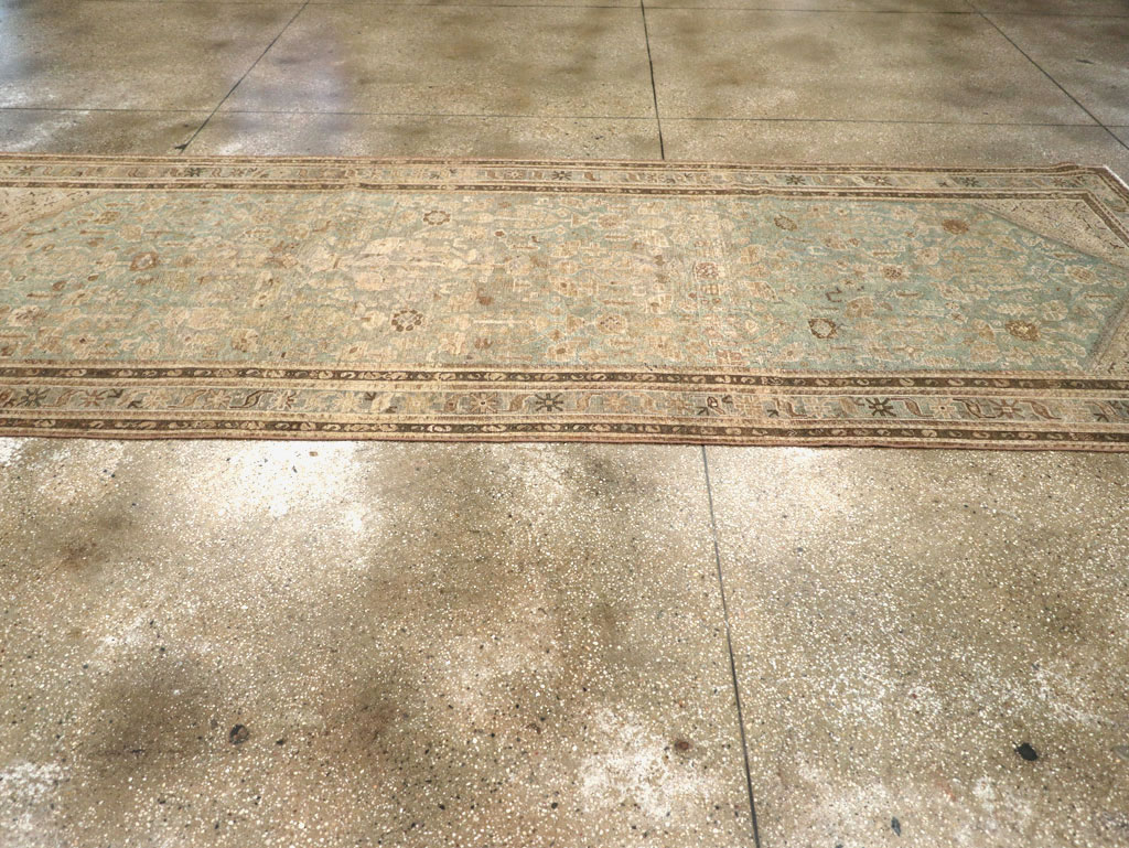 Vintage Persian Malayer Rug, No.30779 - Staging