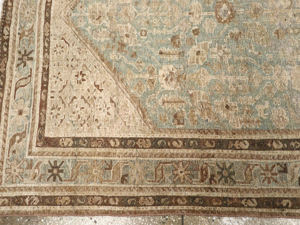 Vintage Persian Malayer Rug, No.30779 - Staging