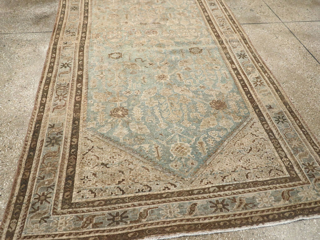 Vintage Persian Malayer Rug, No.30779 - Staging