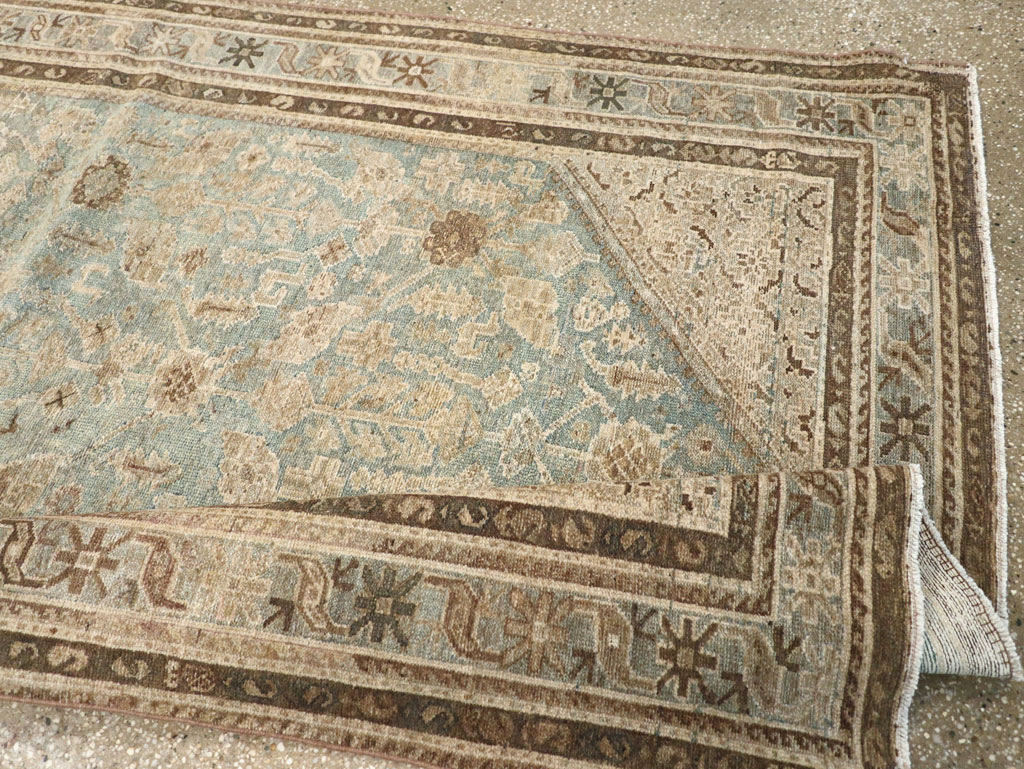 Vintage Persian Malayer Rug, No.30779 - Staging