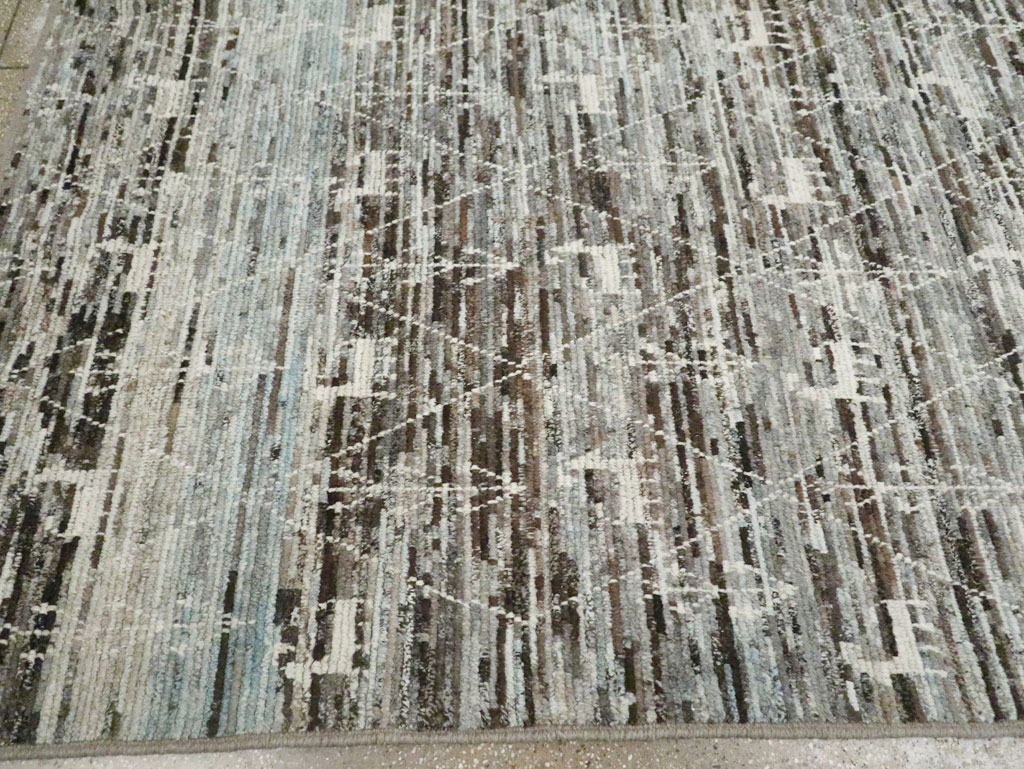 Moroccan Inspired Turkish Room Size Carpet, No.30802 - Staging