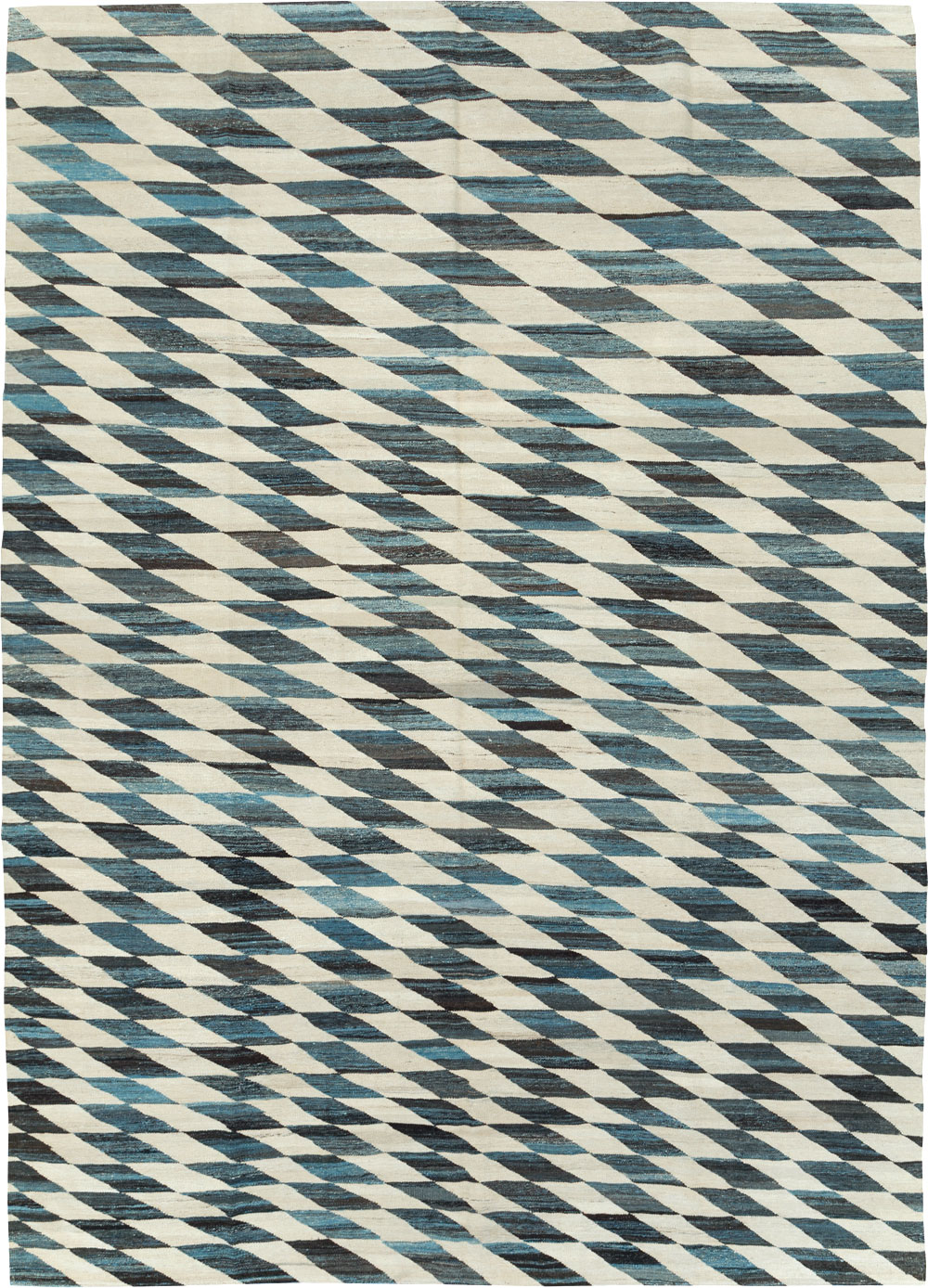 Modern Turkish Flatweave, No.30806 - Staging
