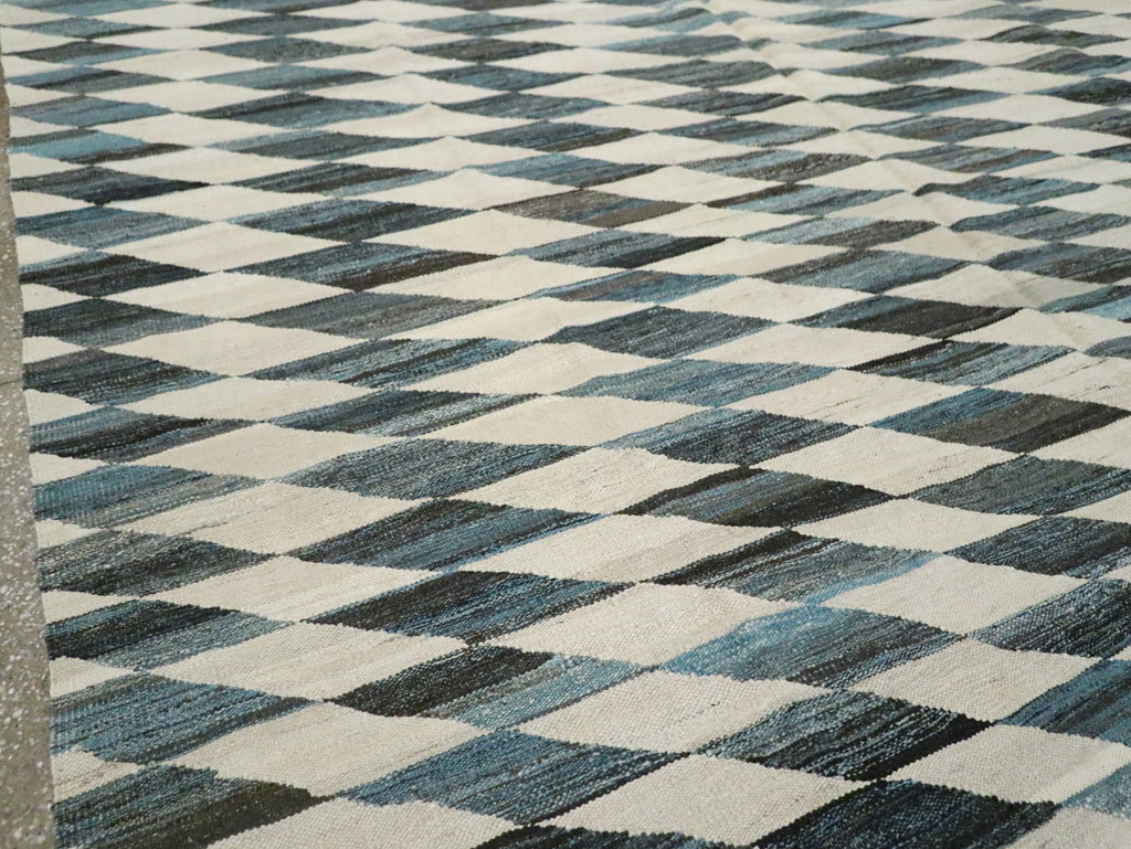 Modern Turkish Flatweave, No.30806 - Staging