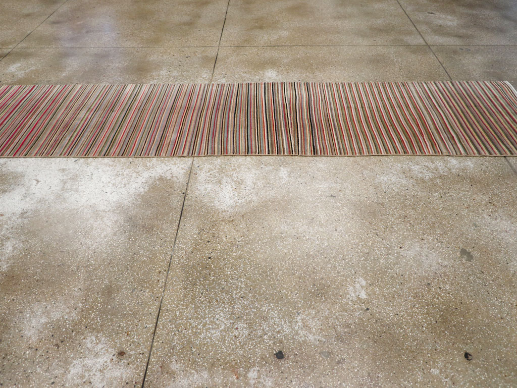 Vintage Turkish Anatolian Long Runner, No.30848 - Staging