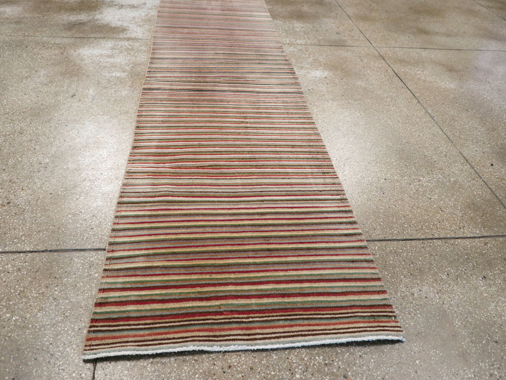 Vintage Turkish Anatolian Long Runner, No.30848 - Staging