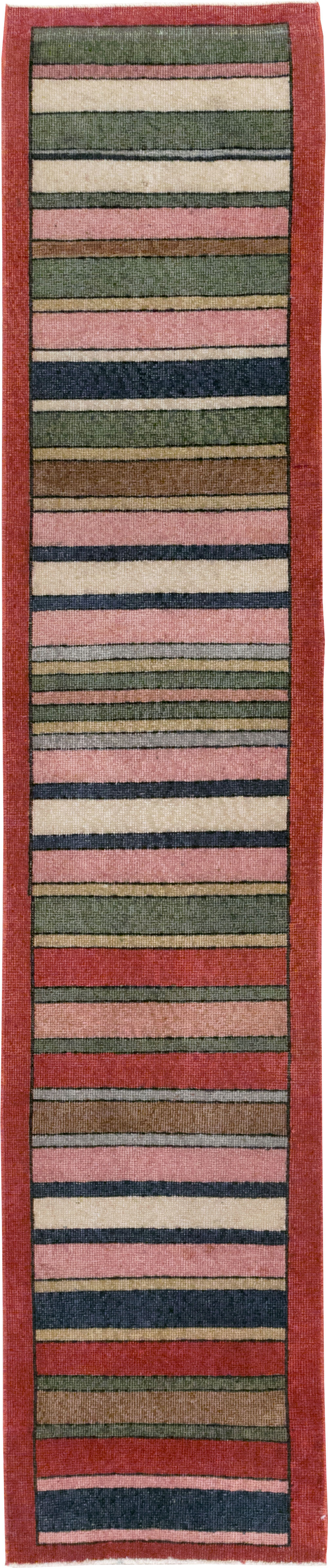 Vintage Turkish Anatolian Runner, No.30855 - Staging