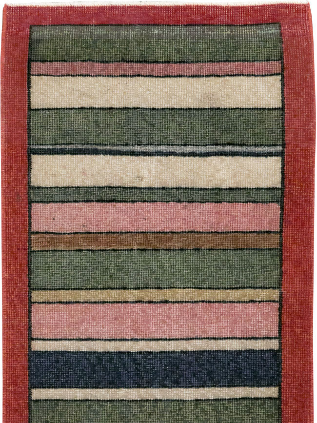Vintage Turkish Anatolian Runner, No.30855 - Staging