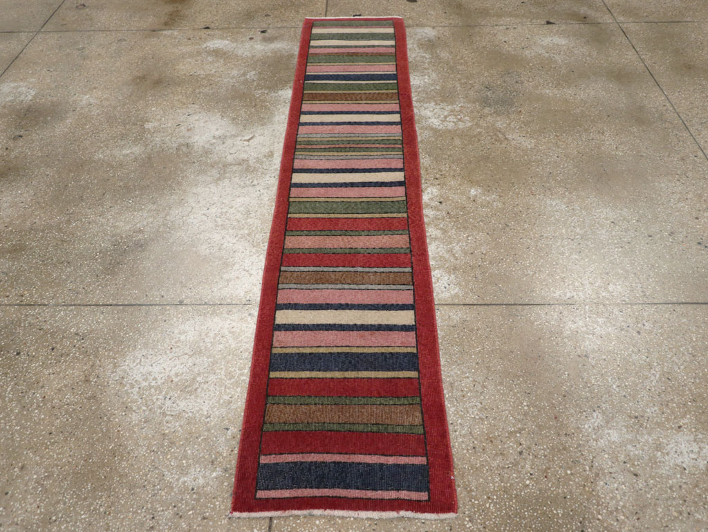 Vintage Turkish Anatolian Runner, No.30855 - Staging