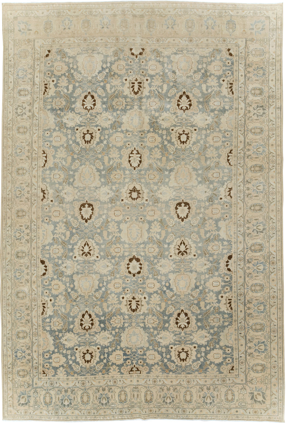 Antique Persian Veramin Carpet, No.30870 - Staging