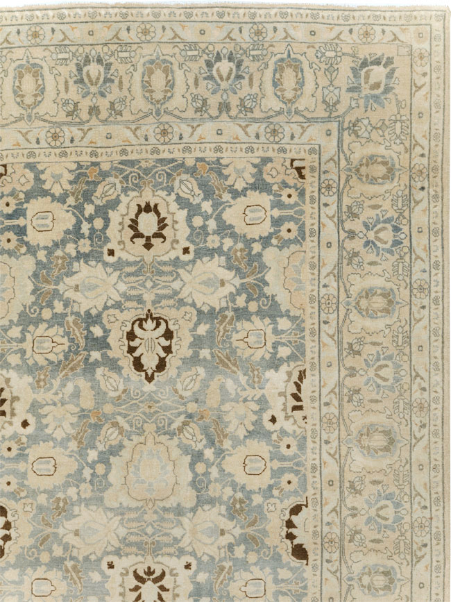 Antique Persian Veramin Carpet, No.30870 - Staging