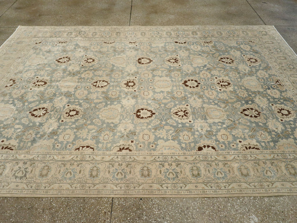Antique Persian Veramin Carpet, No.30870 - Staging