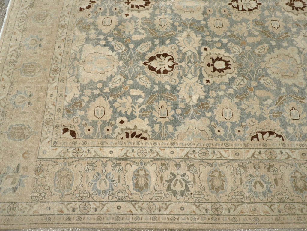 Antique Persian Veramin Carpet, No.30870 - Staging