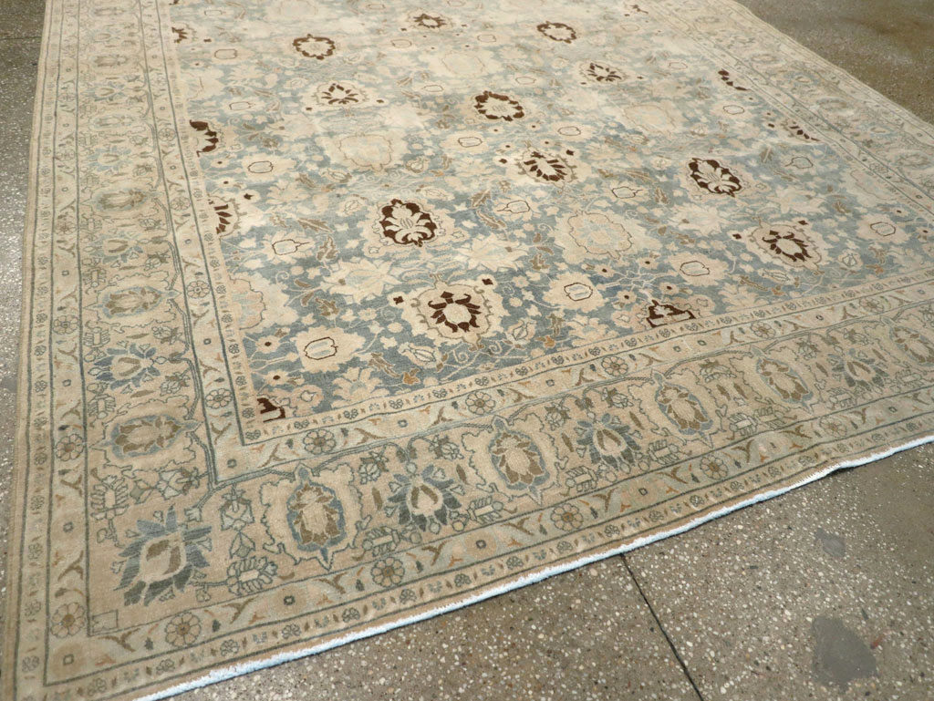 Antique Persian Veramin Carpet, No.30870 - Staging