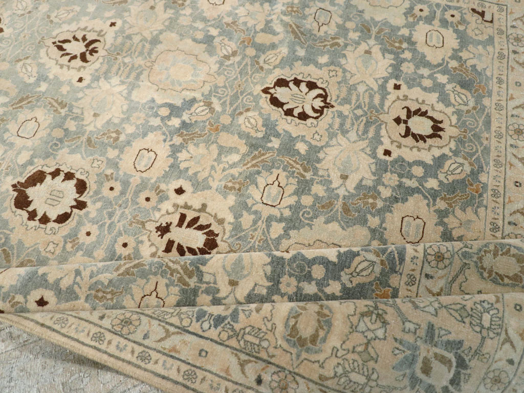 Antique Persian Veramin Carpet, No.30870 - Staging