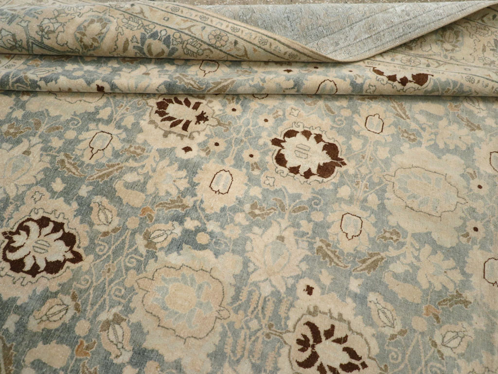 Antique Persian Veramin Carpet, No.30870 - Staging