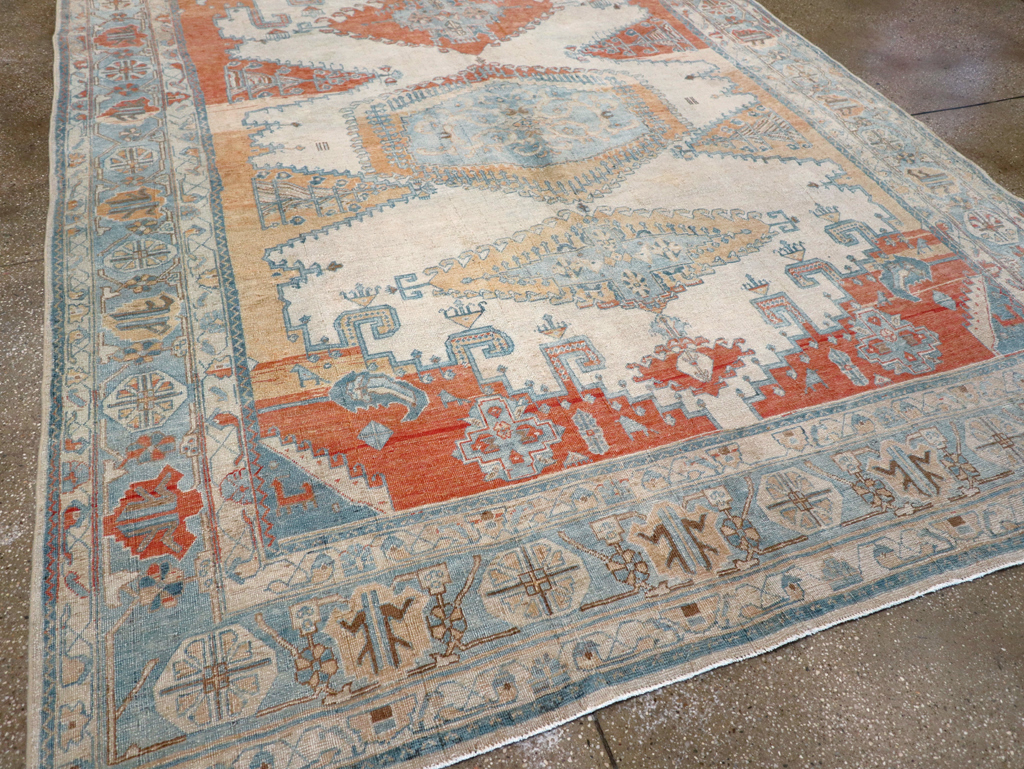 Vintage Persian Veece Room Size Carpet, No.30871 - Staging
