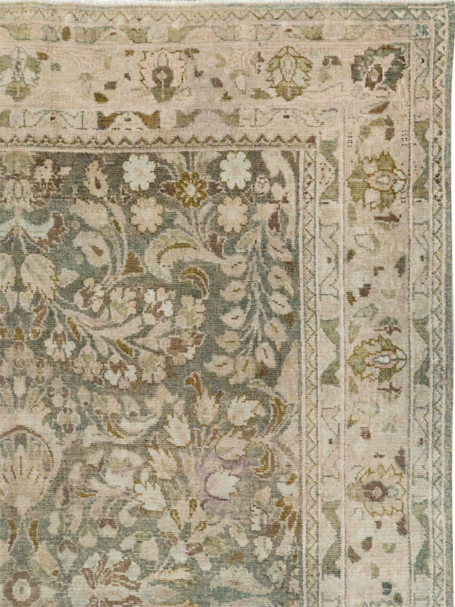 Vintage Persian Malayer Gallery Rug, No.30881 - Staging