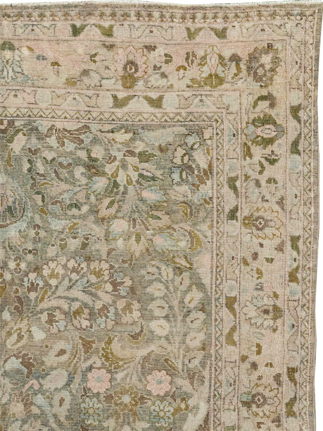 Vintage Persian Malayer Gallery Rug, No.30881 - Staging