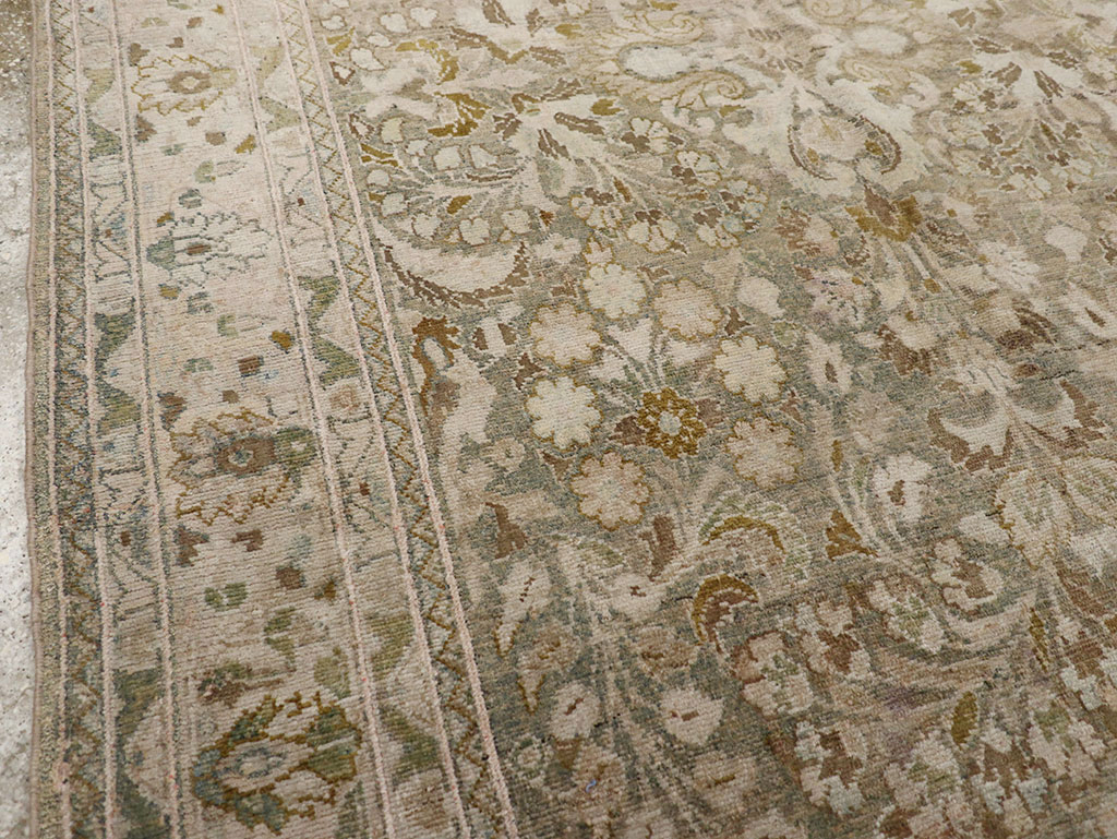 Vintage Persian Malayer Gallery Rug, No.30881 - Staging