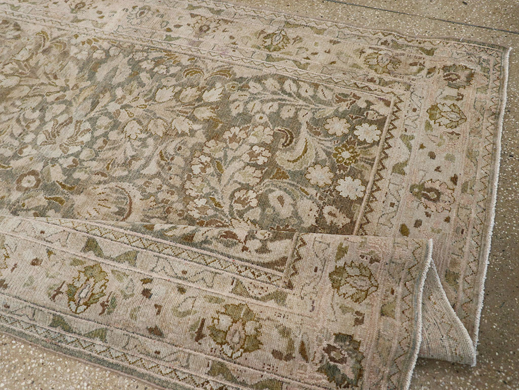 Vintage Persian Malayer Gallery Rug, No.30881 - Staging