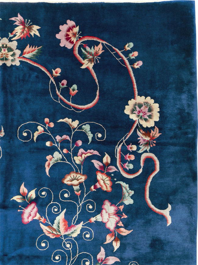 Vintage Chinese Art Deco Room Size Carpet, No.30900 - Staging