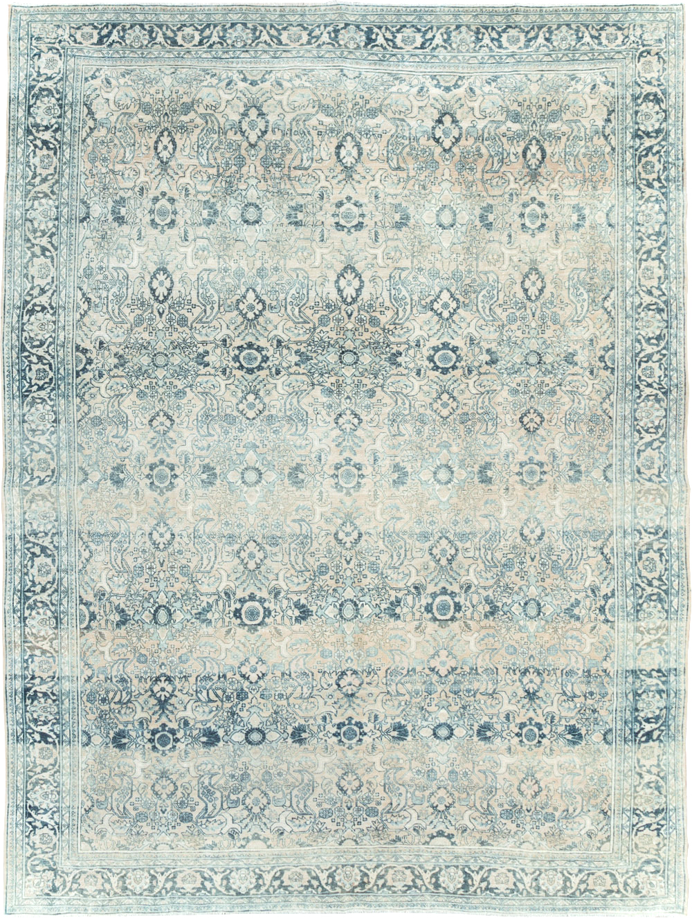 Vintage Persian Bidjar Room Size Carpet, No.30905 - Staging