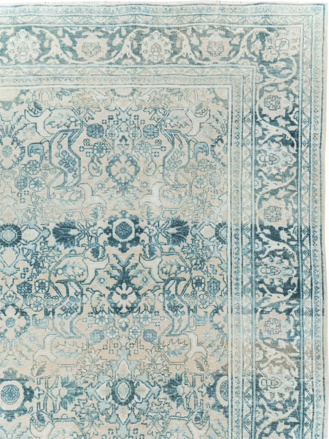 Vintage Persian Bidjar Room Size Carpet, No.30905 - Staging
