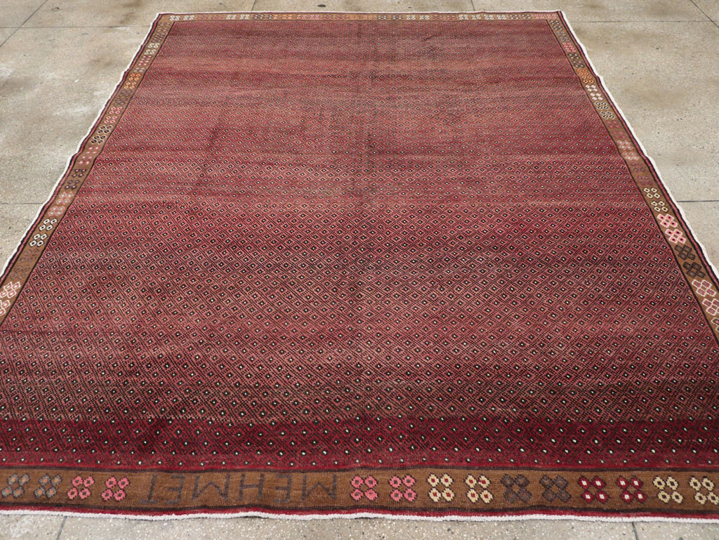 Vintage Turkish Anatolian Small Room Size Carpet, No.30916 - Staging