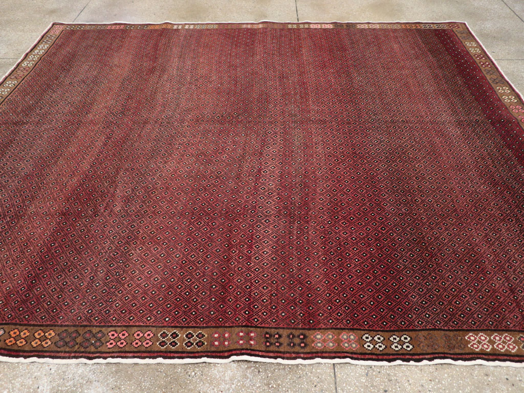 Vintage Turkish Anatolian Small Room Size Carpet, No.30916 - Staging