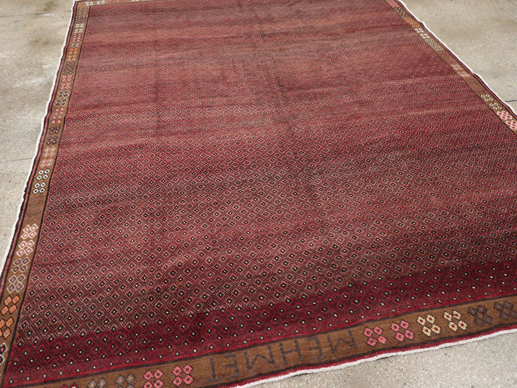 Vintage Turkish Anatolian Small Room Size Carpet, No.30916 - Staging