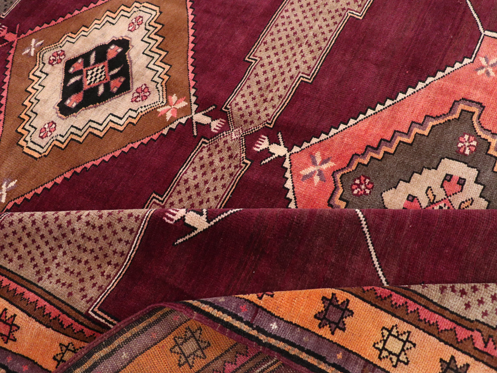 Vintage Turkish Anatolian Carpet, No.30917 - Staging