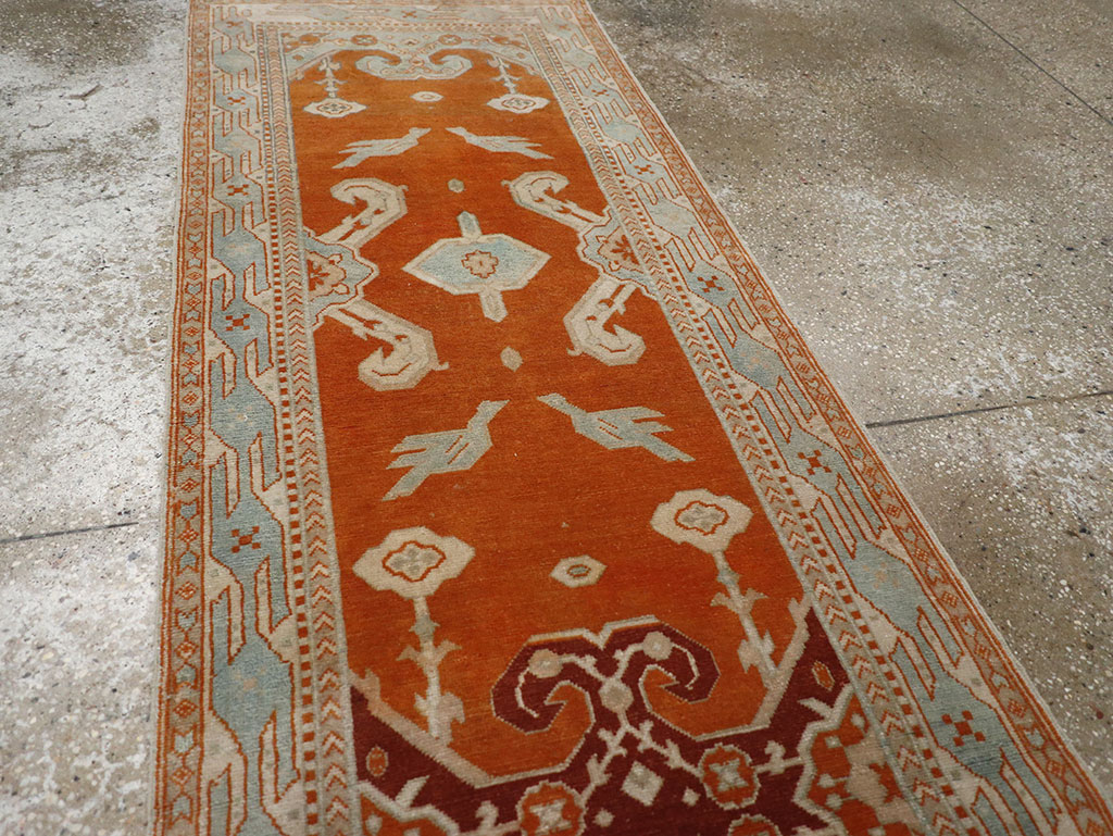 Vintage Indian Khotan Runner, No.30918 - Staging