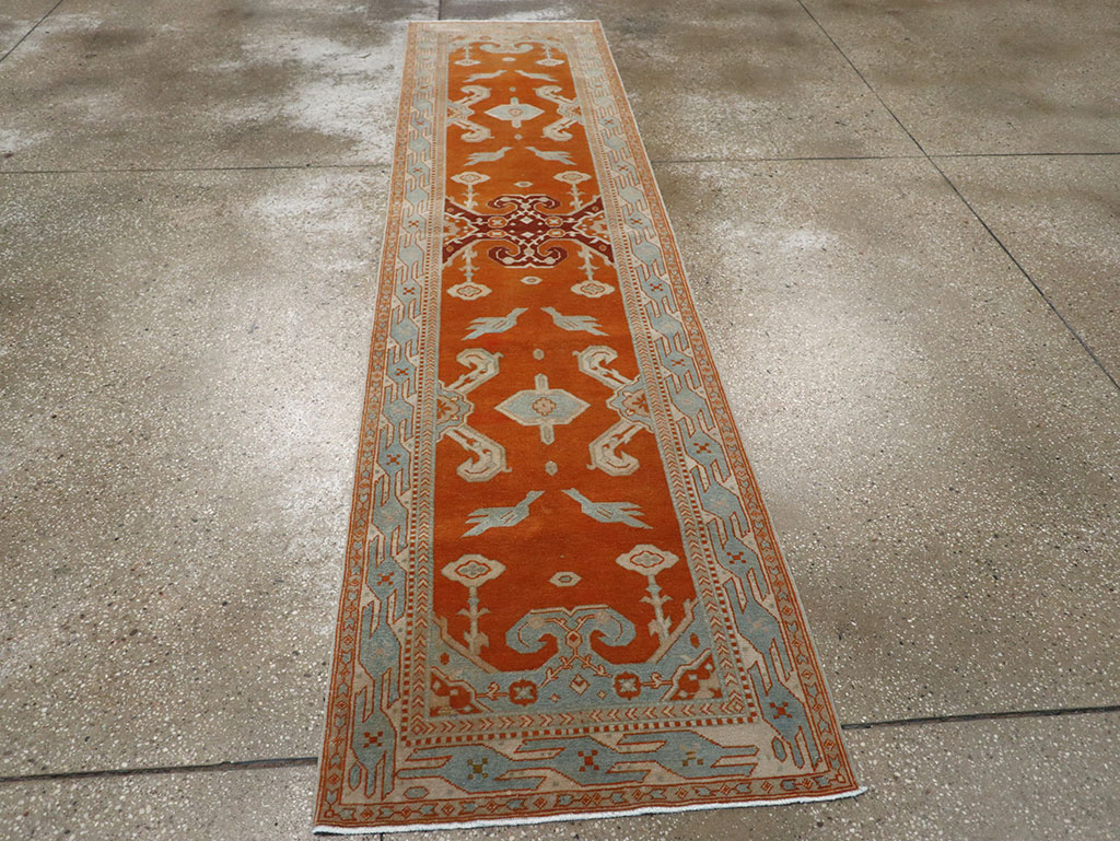 Vintage Indian Khotan Runner, No.30918 - Staging