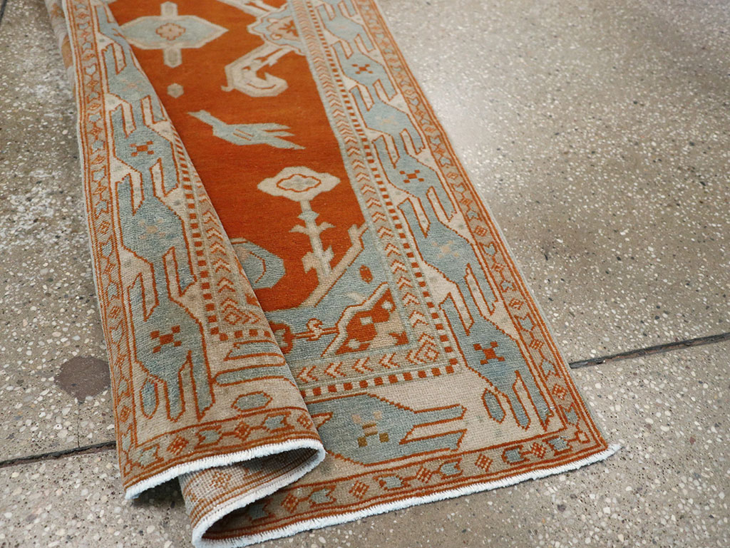 Vintage Indian Khotan Runner, No.30918 - Staging
