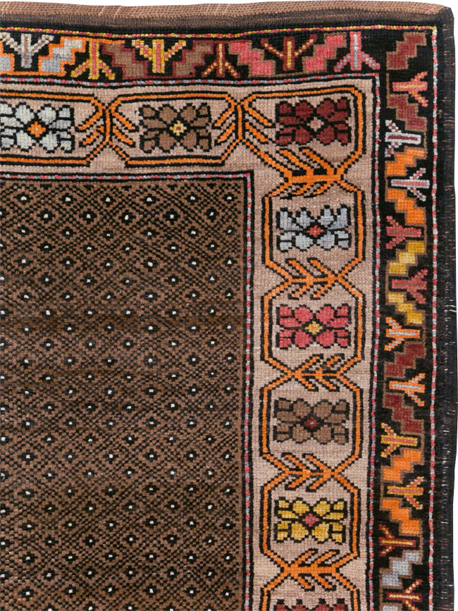 Vintage Turkish Anatolian Gallery Carpet, No.30922 - Staging